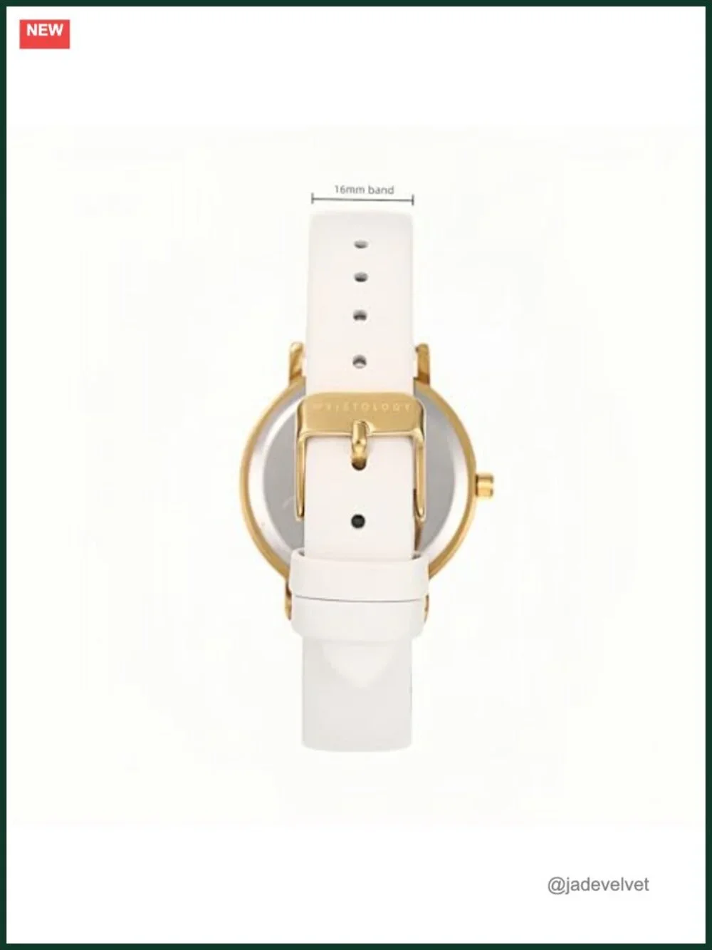 Womens Nurse Watch Genuine Leather Strap Easy Read Analog Second Hand